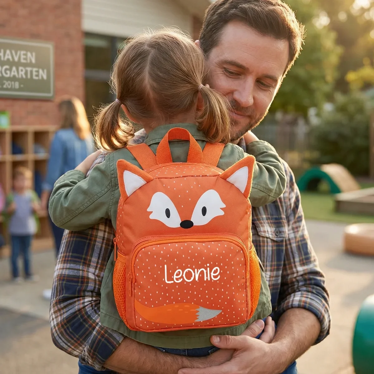Personalisierter Kinder Rucksack „Fuchs“
