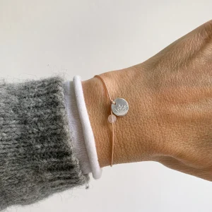 BEST MOM Seide | 925 Silber Armband
