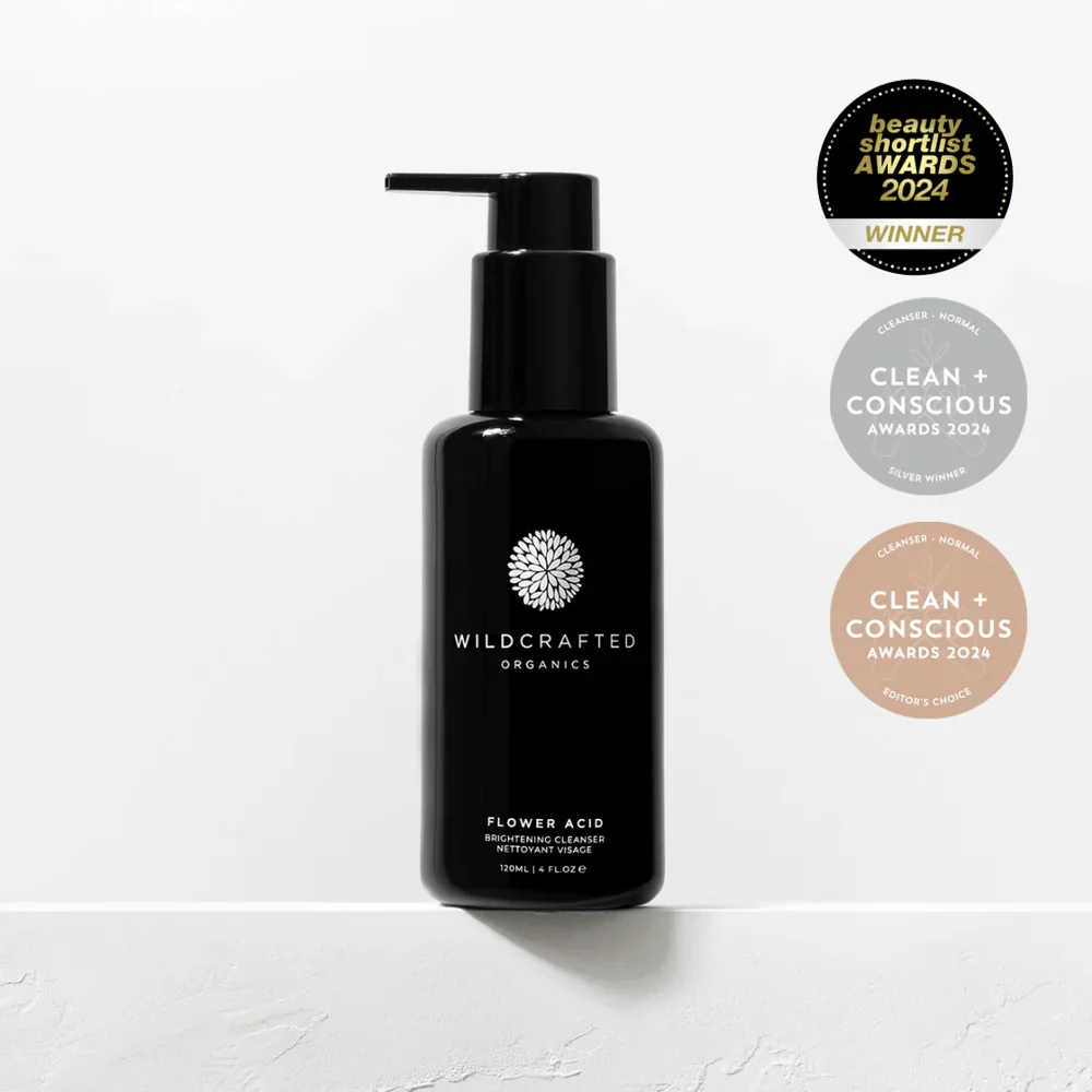 FLOWER ACID Brightening Cleanser – Wildcrafted Organics Gesichtsreinigung